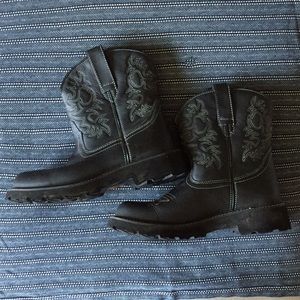 Ariat FatBaby Cowgirl Boots Black Size 9